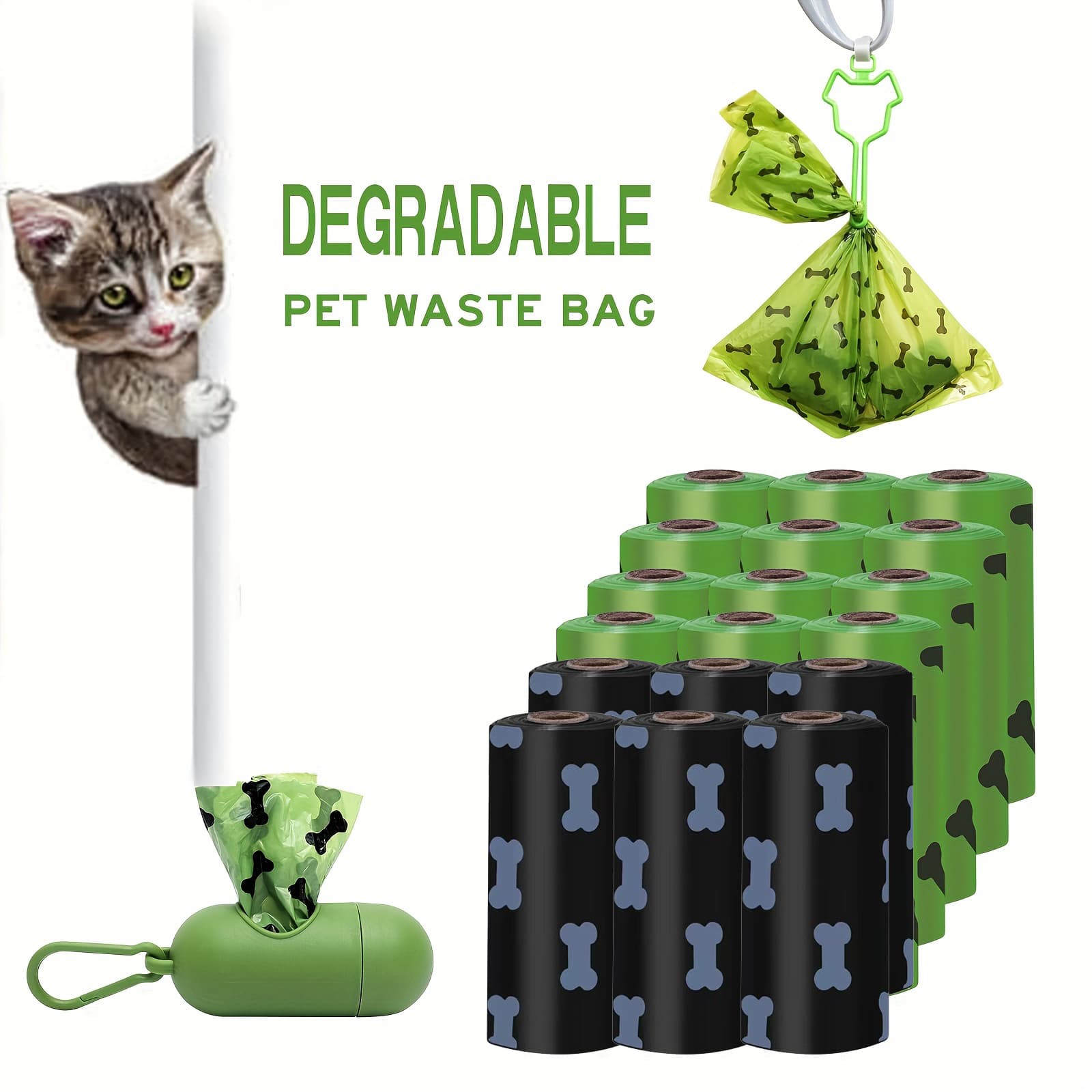 Biodegradable Heavy-Duty Waste Bags