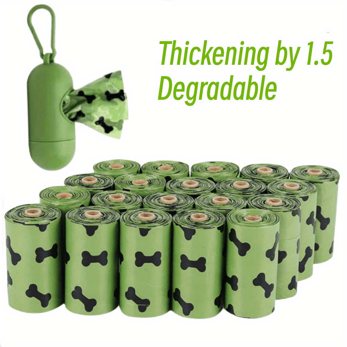 Biodegradable Heavy-Duty Waste Bags - alternate view